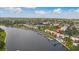 Waterfront condos aerial view at 2424 W Tampa Bay Blvd # G204, Tampa, FL 33607