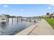 Waterfront view of docks and scenic water views at 2424 W Tampa Bay Blvd # G204, Tampa, FL 33607