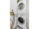 Convenient stacked washer and dryer at 2424 W Tampa Bay Blvd # G204, Tampa, FL 33607