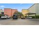 View of covered parking spots at condo complex at 2424 W Tampa Bay Blvd # G204, Tampa, FL 33607