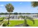 Relaxing water view featuring boat docks and lush landscaping at 2424 W Tampa Bay Blvd # G204, Tampa, FL 33607