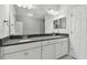Bright bathroom featuring double sinks, ample counter space, and modern fixtures for a luxurious experience at 2432 Golden Pasture Cir, Clearwater, FL 33764