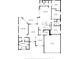 Detailed floor plan showing layout of the home, including the location of bedrooms, bathrooms, and living spaces at 2728 Abbey Grove Dr, Valrico, FL 33594