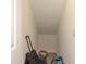 An interior storage space with personal items at 2801 Midnight Pearl Dr, Sarasota, FL 34240