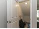 An interior storage space with personal items at 2801 Midnight Pearl Dr, Sarasota, FL 34240