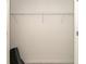 Walk-in closet with a hanging rod and shelf for storage at 2801 Midnight Pearl Dr, Sarasota, FL 34240