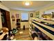 A charming bedroom with a bunk bed and bright, colorful decor creating a fun and inviting space at 3542 Monticello St, New Port Richey, FL 34652