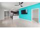 Bright living area featuring modern finishes, tile flooring and an open-concept layout at 3762 Mossy Limb Ct, Palmetto, FL 34221