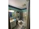 Functional bathroom with tiled floors, tub and shower combination, and vanity with sink at 5247 81St N St # 2, St Petersburg, FL 33709