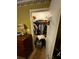 Bedroom closet with ample storage space and shelving at 5247 81St N St # 2, St Petersburg, FL 33709