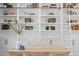 Comfortable home office with custom shelving and stylish desk decor at 534 Ladrone Ave, Tampa, FL 33606