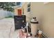 Exterior shot of the pool equipment and house at 5611 Burlington N Ave, St Petersburg, FL 33710