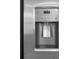 Stainless steel refrigerator with water and ice dispenser is a valuable kitchen feature at 5611 Burlington N Ave, St Petersburg, FL 33710
