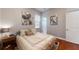 Bright bedroom featuring a window and closet at 7244 Wild Oak Ln, Land O Lakes, FL 34637
