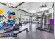 Full gym with rowing machine, exercise balls and stationary bikes ready for a great workout at 7244 Wild Oak Ln, Land O Lakes, FL 34637