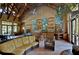 Spacious community lodge features cozy seating, rustic decor, and a welcoming atmosphere at 7244 Wild Oak Ln, Land O Lakes, FL 34637