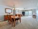 Living room dining room combo with view of the bay at 7665 Sun Island Dr # 206, South Pasadena, FL 33707