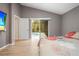 Bedroom with private access to the pool area at 826 Addison Ne Dr, St Petersburg, FL 33716