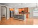 Kitchen featuring stainless steel appliances and stone countertops at 826 Addison Ne Dr, St Petersburg, FL 33716