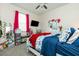 Bright bedroom with ample natural light, decorated with modern decor and furnishings at 11711 Winterset Cove Dr, Riverview, FL 33579