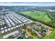 Wide aerial shot displays community living with easy access to green spaces at 1206 10Th Se Cir, Largo, FL 33771