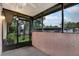 Enjoy views of the community from this screened lanai at 1206 10Th Se Cir, Largo, FL 33771