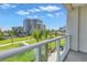 Balcony view of community with landscaped grounds at 125 Belleview Boulevard # 203, Belleair, FL 33756