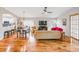 Inviting living room with hardwood floors and open floor plan at 1338 Winding Willow Dr, Trinity, FL 34655