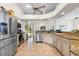 Well-equipped kitchen featuring stainless steel appliances and granite countertops at 14228 Teasdale Ave, Hudson, FL 34667