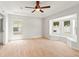 Spacious bedroom featuring a cozy window nook and neutral decor at 17342 Lawn Orchid Loop, Land O Lakes, FL 34638
