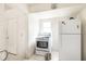 Efficient kitchen features essential appliances, offering practical functionality at 214 W Hanna Ave # A, Tampa, FL 33604