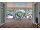 Outdoor pool with lounge chairs and shaded seating area, perfect for relaxation at 2487 Golden Pasture Cir, Clearwater, FL 33764