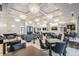 Beautiful resident lounge featuring comfortable seating areas, tables, and stylish accents at 3197 Acacia Bay Ave, Wesley Chapel, FL 33543
