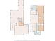 Simplified floor plan illustrating the home's layout, offering a visual guide to the room arrangement at 3532 Wicket Field Rd, Lutz, FL 33548