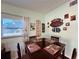 Charming dining room with a window, decorative wall art, and a dark wood table with comfortable seating at 4901 Taylor N St, St Petersburg, FL 33714