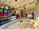 Well-organized garage featuring ample shelving, storage solutions, and laundry appliances at 4901 Taylor N St, St Petersburg, FL 33714