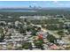 Aerial view showcasing proximity to the city skyline and lush green surroundings at 6236 17Th S St, St Petersburg, FL 33712