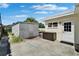 Backyard view featuring a shed, patio and lots of space for outdoor activities at 6554 34Th N Ave, St Petersburg, FL 33710