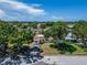Charming single-story home featuring a well-manicured front yard and a welcoming driveway, shaded by mature trees at 6554 34Th N Ave, St Petersburg, FL 33710