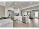 Charming kitchen featuring modern appliances, granite countertops, and stylish flooring with a comfortable layout at 6554 34Th N Ave, St Petersburg, FL 33710