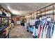 Organized shed interior, with shelving for extra storage and organization at 6554 34Th N Ave, St Petersburg, FL 33710