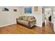 Comfortable living room with hardwood flooring at 6561 Exeter Ct, Seminole, FL 33772