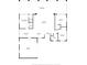 Detailed floor plan showing layout of bedrooms, bathrooms, living spaces, and garage at 735 123Rd Ave, Treasure Island, FL 33706