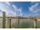 Scenic water view from the dock, highlighting the property's prime waterfront location at 735 123Rd Ave, Treasure Island, FL 33706
