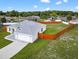 Charming single Gathering home on spacious lot with a new wooden fence and lush greenery at 10115 Briar Cir, Hudson, FL 34667