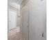 Hallway with built-in cabinets offering plenty of storage space at 12400 Park Blvd # 417, Seminole, FL 33772