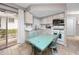 Charming eat-in kitchen with white appliances, tiled floors and plenty of counter space at 12400 Park Blvd # 417, Seminole, FL 33772