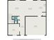 First floorplan showcasing layout of the kitchen, living room, foyer, office and garage at 1655 Blue Rose Dr, Ruskin, FL 33570