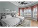 Inviting bedroom with two beds, ample natural light, and stylish decor, creating a relaxing and comfortable retreat for guests at 17921 Arbor Haven Dr, Tampa, FL 33647