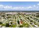 Scenic aerial view of the property's neighborhood within the city showcasing the vast skyline at 21536 Holdern Ave, Port Charlotte, FL 33952